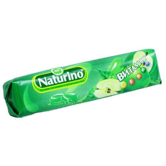 Натуріно (Naturino) пастилки з вітамінами і натуральним соком 33.5г зі смаком яблука